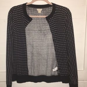 Navy blue J Crew Cardigan (XS)